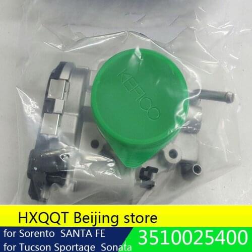 For Genuine Throttle Body for Hyundai Santa Fe Tucson Sonata 2.4L 2.0L 3510025400 for Sorento Sportage Optima Rondo 35100 25400