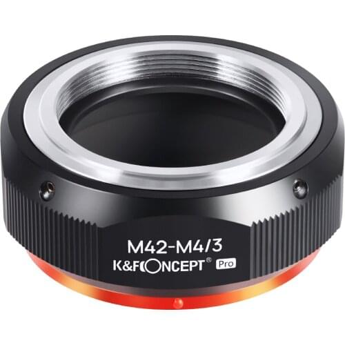 K&F Concept adapter for M42 mount lens to Micro 4/3 M4/3 Mount Adapter G3 GH2 GH3 GH4 GH5