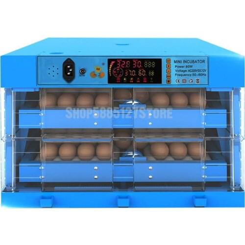 Small Incubator Household Mini Full Automatic Intelligent Incubator Chicken Incubator Duck Goose Pigeon Egg Incubator