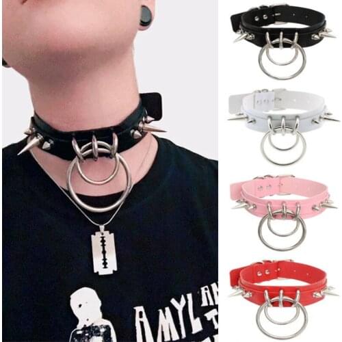 Mulan garden Women's Leather Chokers