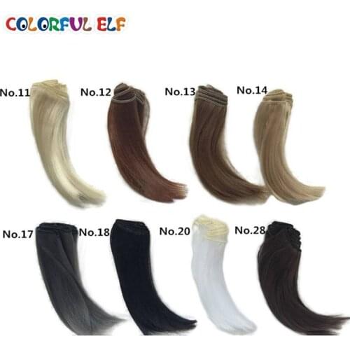 Free Shipping wholesales Extension Hair 10*100cm Doll Wigs for BJD 1pcs/lot