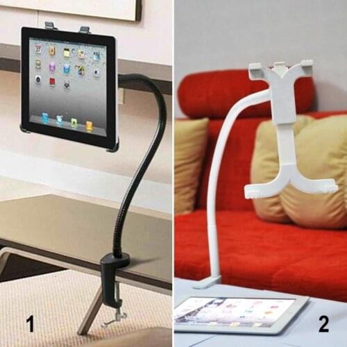 7-12inch Tablet stand 360 Rotating Flexible Long Arm lazy Phone Holder Clamp Bed Tablet Car Selfie Bracket Mount for iPad Tablet