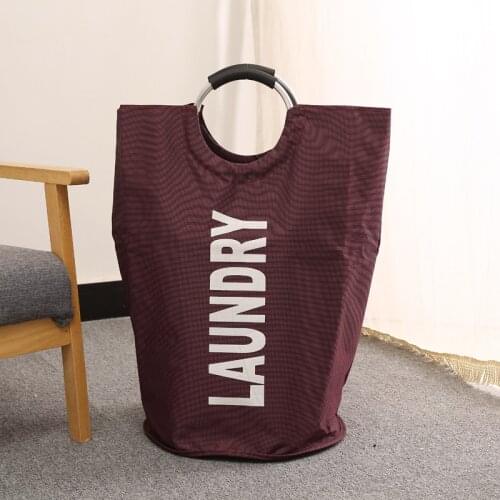 Portable Laundry Hamper Waterproof Folding Clothes Barrel Storage Baskets Home Toy Storage Hamper Laundry Basket Dirty Clothe