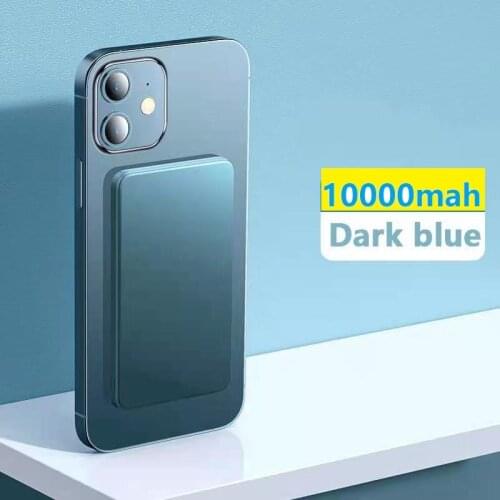 Magnetic Charging Wireless Mobile Phone Powerbank 10000mah Supply for Apple, Xiaomi, Samsung, Huawei, Portable Chargers