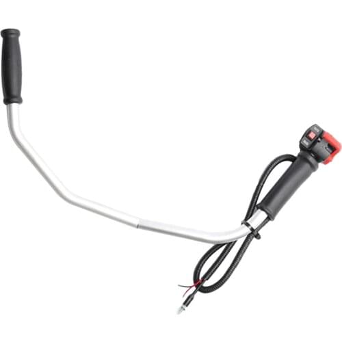 Universal Lawn Mower Strimmer Brush Cutter Tube Handle Switch Plastic 45cm