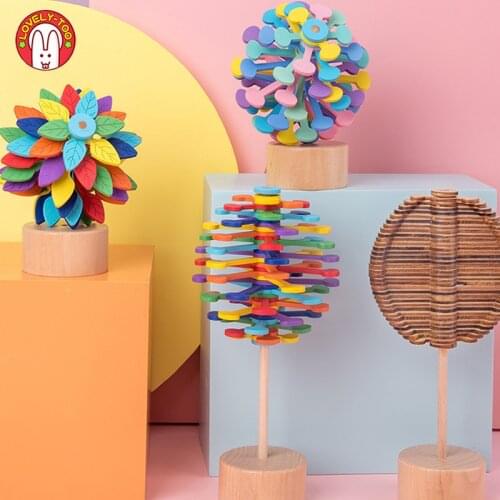 Spin LollipopToy Rotating Fidget Antistress Montessor Helicone Toys Anxiety Stress Relief Office Creative For Kids Adult