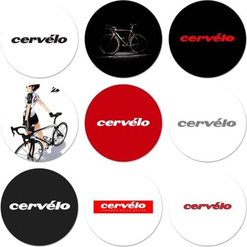 58mm Cervelo Bike Team Bicycle Cycling Logo Icons Pins Badge Decoration Brooches Metal Badges For Backpack Decoration