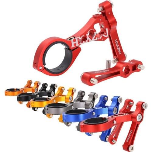 2021 Bicycle Double Bottle Cage Conversion Seat Adapter Adjustable Bike Handlebar Kettle Holder Seat Post Mount Converter