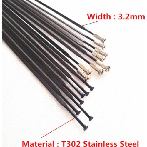 20 Pcs/lot PSR Aero Spokes Straight Pull T302 Stainless Radios 230 242 250 258 263 270 275 278 280 282 285 287 292 298 301mm
