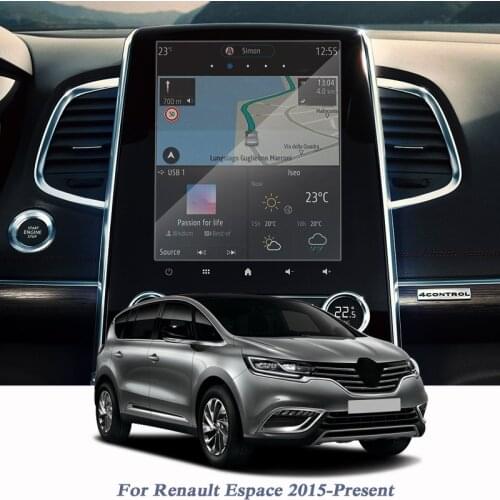 Car Styling GPS Navigation Screen Protect Glass Film For Renault Escape 2015-Present Dashboard Display PET Film Auto Accessory