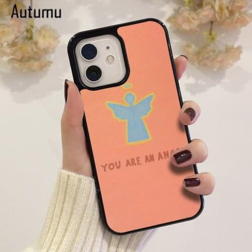 Phone Case for iPhone 12 mini X XS XR 11 Pro Max SE 2020 5 6 6S 7 8 Plus Samsung Galaxy S8 S9 S10 S20 S21 You Are An Angel Cover
