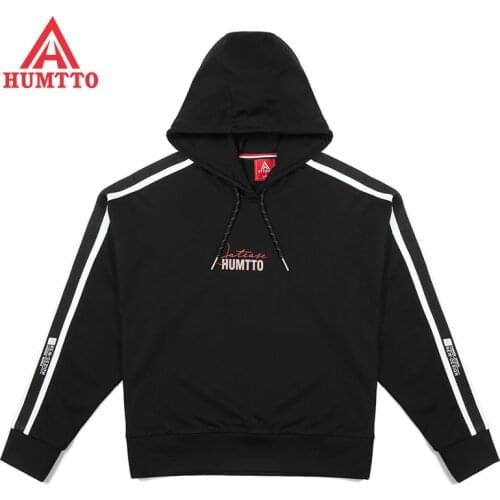 HUMTTO Autumn Winter Hoodies Sweatshirts Women 2020 Brand Letter Sweatshirt Long Sleeve Pullovers Casual Warm Hooded Tops