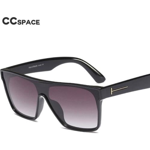 45710 Square One Lens Sunglasses Men Women Fashion Shades UV400 Vintage Glasses