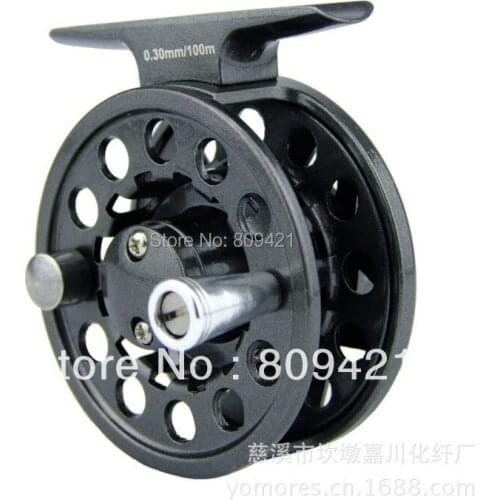 Whole Sale 20pcs/lot Full Metal 50mm diameter Outdoor Fishing Wheel All Metal Fly Fishing Reels LY50