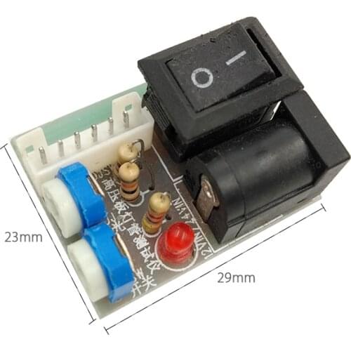 Universal General high pressure board CCFL Inverter LCD lamp Strip test tool with switch ADJ backlight adjust without cable