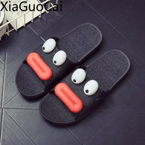High Quality Unisex Outdoors Slippers Couple Shoes Female Flat Slides Animal Prints Bathroom Women Slippers House Shoes