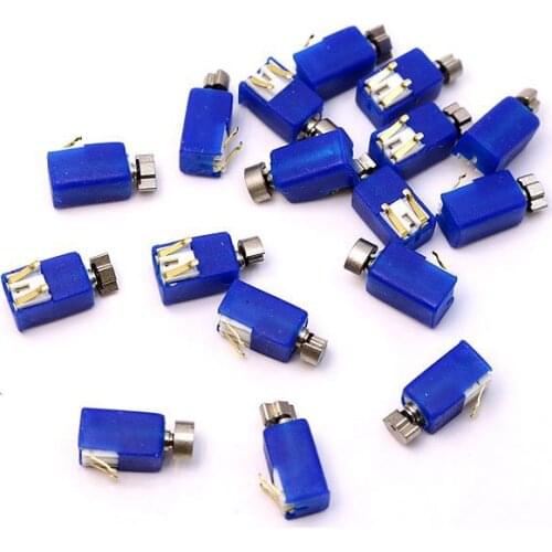 100Pcs 3V-3.7V micro vibration DC motor vibrator toy mobile phone accessories micro vibrator small making massager