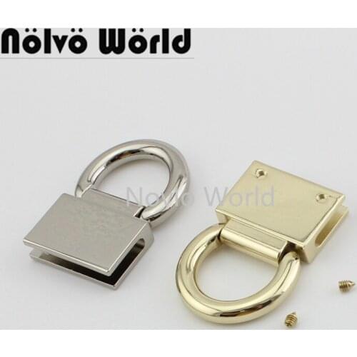 2 pieces, 45*28mm, metal hanger connectors handbag chain connection buckle with rings handles diy hardware accessories