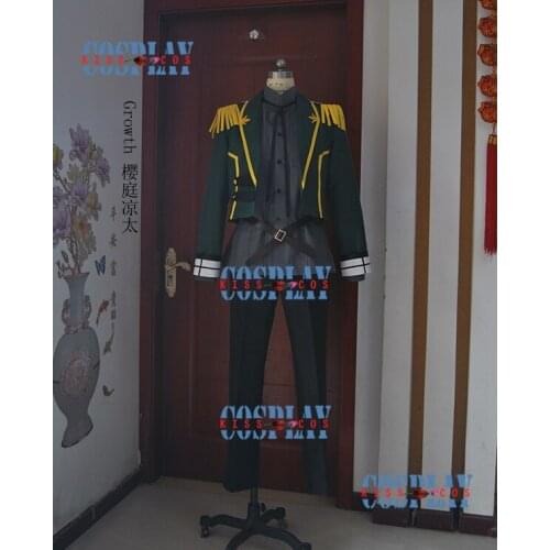 [Customize]Anime TSUKIPRO THE ANIMATION Team Growth/Soara Members Military SJ Uniform Halloween Cosplay Costume Party Suit For