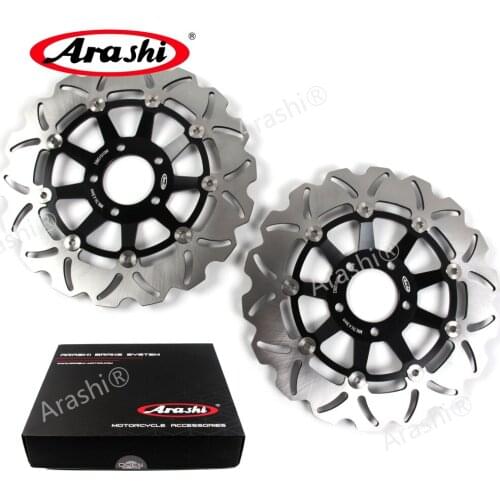 Arashi 1 Pair For SUZUKI GSX 1200 INAZUMA 1999-2003 CNC Front Brake Disc Brake Rotors GSX1200 INAZUMA 1999 2000 2001 2002 2003