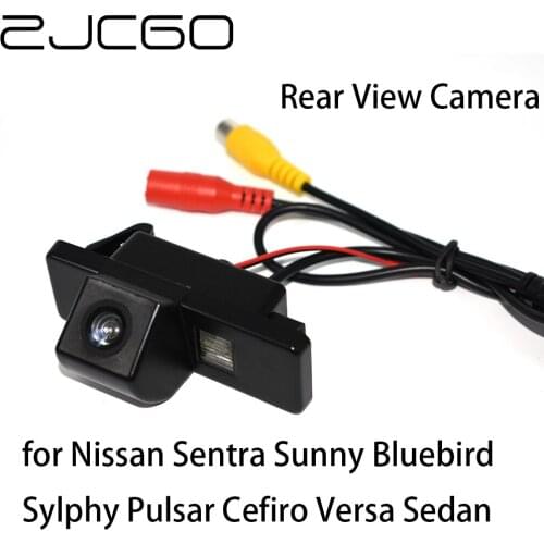 ZJCGO Car Rear View Reverse Back Up Parking Waterproof Camera for Nissan Sentra Sunny Bluebird Sylphy Pulsar Cefiro Versa Sedan