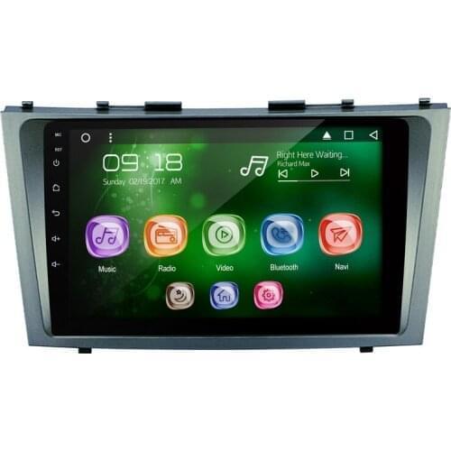 Allways 9" IPS Screen Android 8.1 Quad-core Ram 1GB Rom 16GB Car Multimedia for Toyota Camry (Orignal Style) 2011 2.5D touch