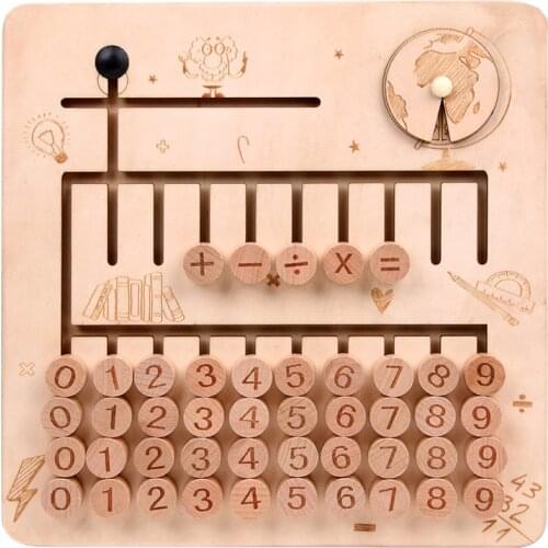 Kids Toys Preschool Wooden Montessori Toys Digital Mathematics Baby Early Educational Toys Teaching Aids Math Toys For Children