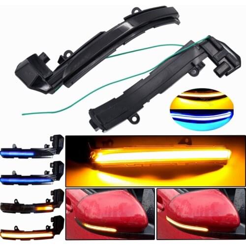 Dynamic Turn Signal Light For Jaguar XE XF XJ F-TYPE XK XKR I-PACE X250 X260 LED Side Mirror Sequential Indicator Blinker