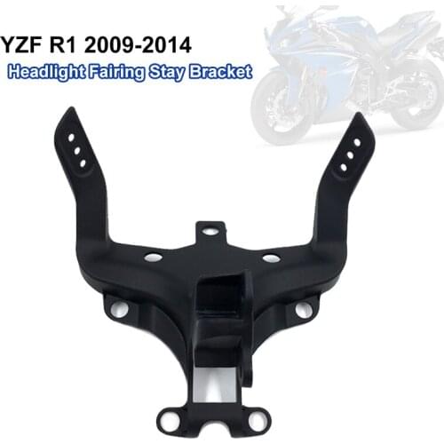 For Yamaha YZF R1 2009 2010 2011 2012 2013 2014 R1 Upper Front Headlight Fairing Stay Bracket Holder YZF-R1 Super Sport Bike