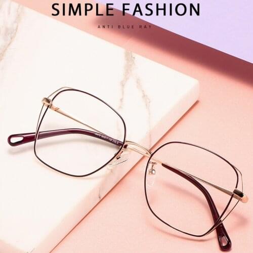 Elbru Optical Glasses Men Classic Pilot Glasses Frame Round Women Eyewear Fashion Myopia Glasses Frames Clear Lens Eyeglasses