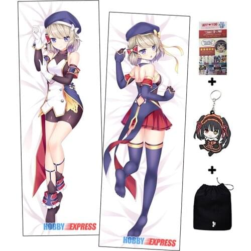 Hobby Express Anime Dakimakura Japanese Otaku Waifu Hugging Body Pillow Cover Azur Lane 911011