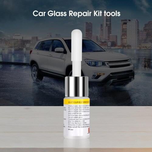 Eco-Friendly Car Windshield Repair Tool DIY Car Window Repair Tool Window Glass Curing Glue Auto Glass Scratch Crack Restore Kit