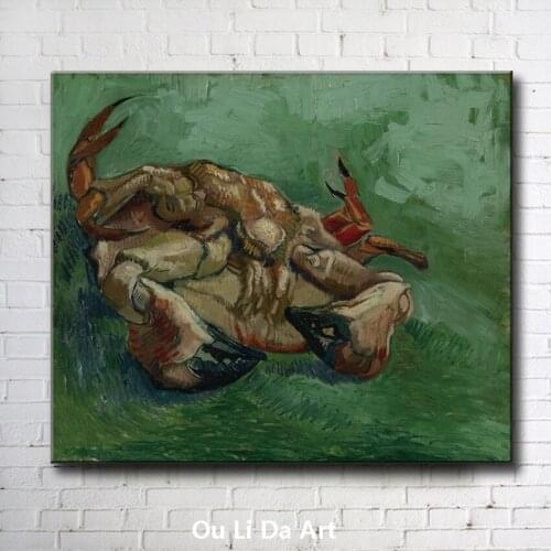 Impression Van crab scenery canvas printings oil painting printed on canvas home wall art decoration picture no frame