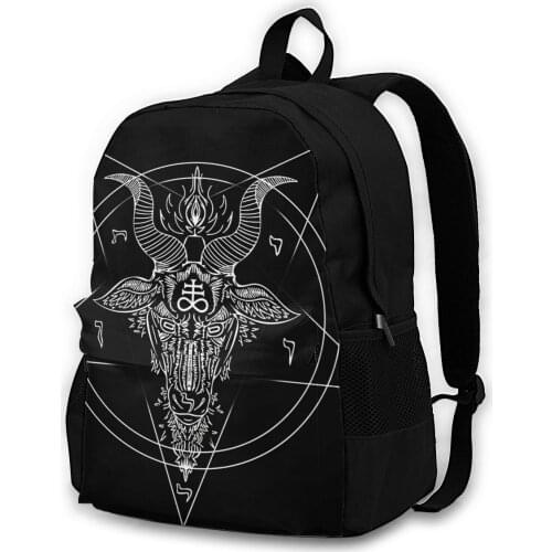 Leviathan Pentagram Adult backpacks, leisure bags, backpacks, storage bags, men women backpacks
