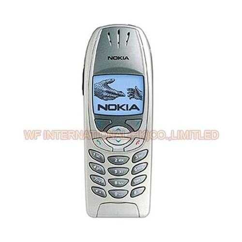 Refurbished NOKIA 6310 Mobile Cell Phone Unlocked 2G Dual-Band With Muslti-languages & Silver