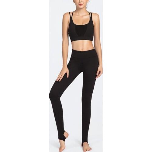 CXUEY New Yoga Gym Workout Set 2020 Sportswear Woman Jogging Gym Clothing Push Up Fitness Suit Women Sport Kit Gray Black Blue