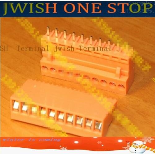 Pluggable Terminal block 3.96mm 396 3.96 KF HT396K-3.96 HT396K-3.96mm orange ht396 ht396k ht396r 5P 6P 7P 8p 9p 10p 11p 12P