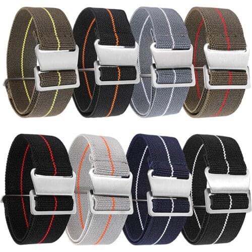 UTHAI Z61 Watch Band Nylon Strap 20mm 22mm Elastic can be tightened Watch Accessories High Quality Watchbands