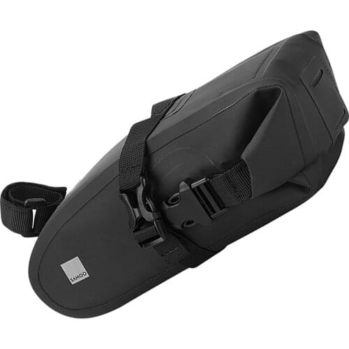 SAHOO 131363-SA Bicycle Saddle Bag Rain Proof Bike Seat Post Pannier Reflective Cycling Storage Tail Pouch Rear Dry Pack