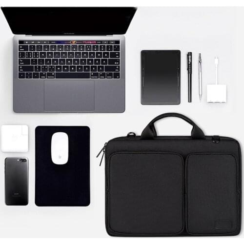 Notebook Messenger Sleeve Universal Laptop Bag 13.3/14/15.4/15.6 inch for Macbook Computer Handbag Shouder Bag Travel Briefcase