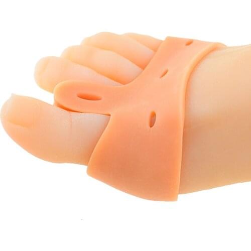 Hallux Valgus Corrector Silicone Forefoot Pad Half Size Pad Anti-slip Cushioning Daily Use Overlapping Toe Separator Insole Pads