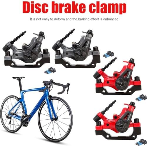 Double Disc Brake Bike Calipers Front Rear Braking System Mechanical MTB Bicycle Disc Caliper Disc Brakes Cycling