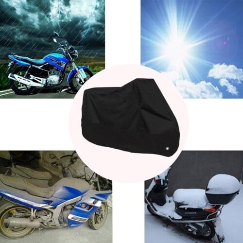 Black M,L,XL,2XL,3XL,universal Outdoor Uv Protector Bike Rain Dustproof Motorcycle cover for Scooter Covers waterproof case bag