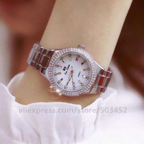 20pcs/lot High Quality Diamond Setting Ladies Watch Fashion True Nail Scale Quartz Watch Luxury Alloy Watch