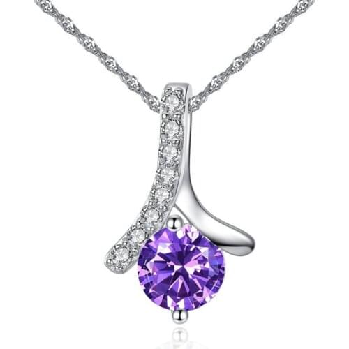 2019 Hot Crystal Herringbone Pendant Necklace For Women Romantic Fashion Classic Rhinestones Ladies Girl Choker Jewelry