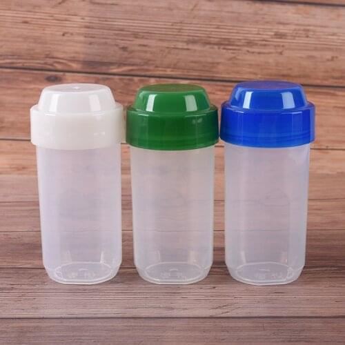 1pc 200ML Water Bottle Sports Fitness Gym Multifunction Protein Shaker Mixer bottle