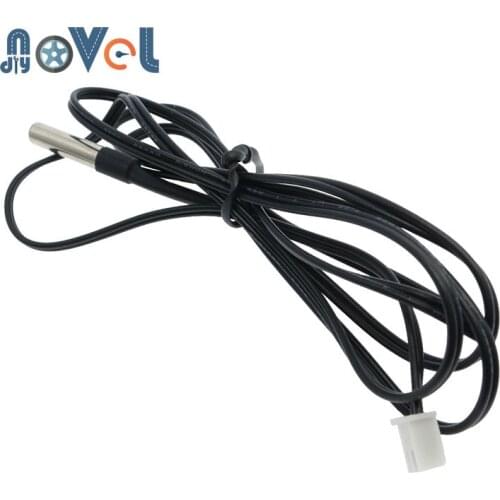 100cm 1M Waterproof NTC 10K 1% 3950 Thermistor Accuracy Temperature Sensor Wire Cable Probe For Arduino W1209 W1401