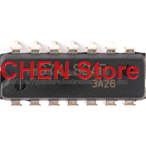 4pcs NEW RENESAS HD74LS04P DIP-14 Six channel inverter Chip logic IC 74LS04