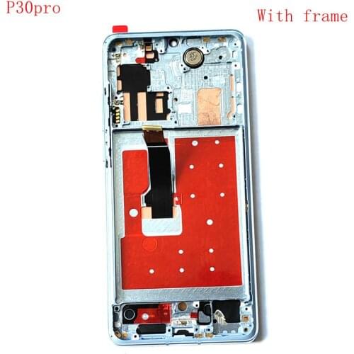6.47" Amoled For Huawei P30 pro LCD Screen Display+Touch Screen Digitizer Pantalla P30pro Sensor panel VOG-L29 VOG-L09