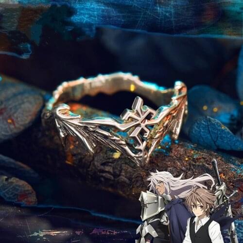 Fate Apocrypha Anime Ring Sliver S925 Sterling Manga Role Saber Siegfried Mordred Cosplay Action figure NEW Arrival